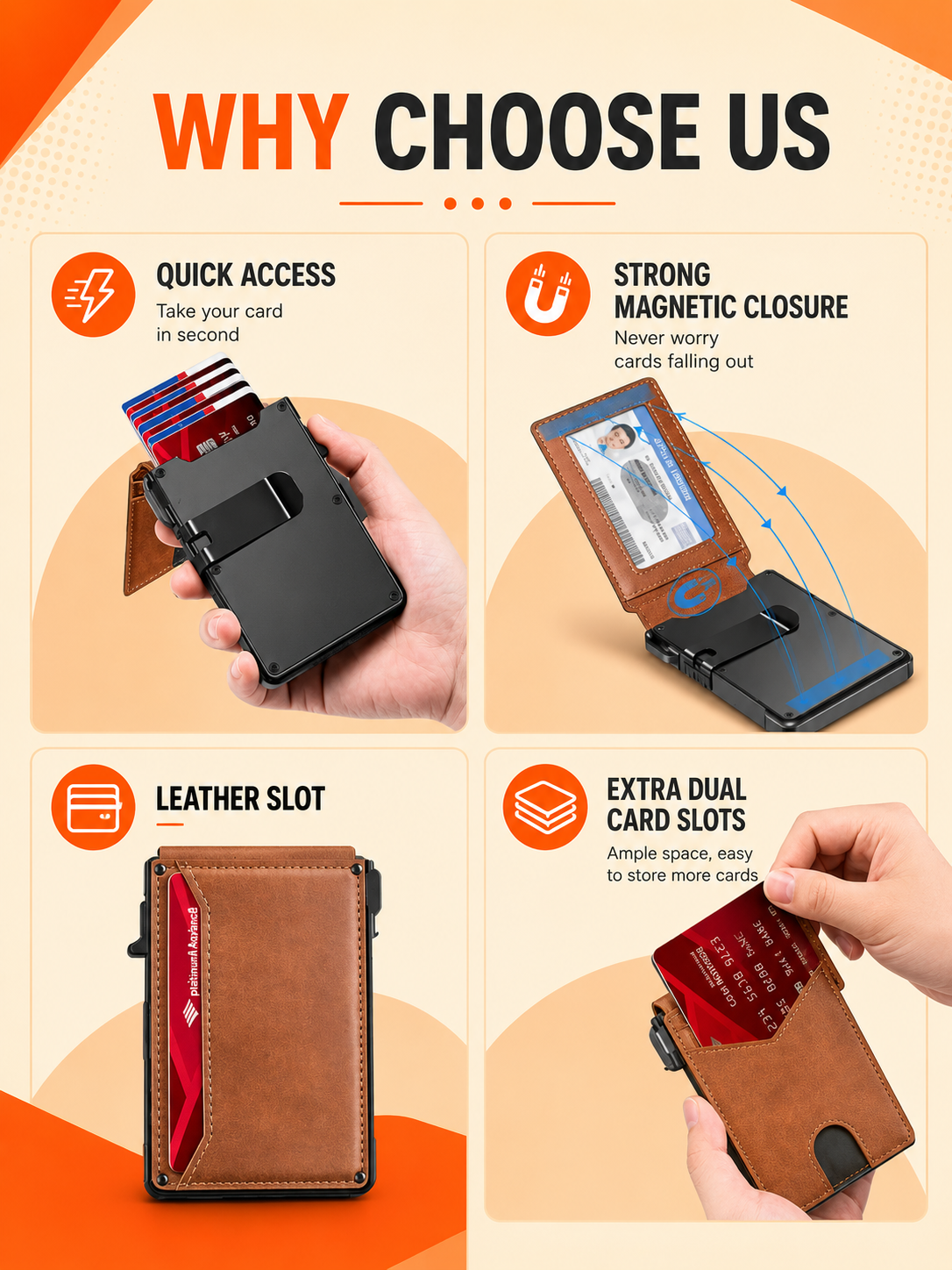 EMERALD SLIM RFID WALLET