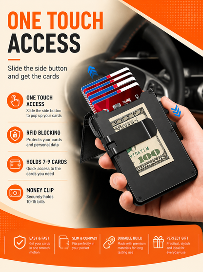 EMERALD SLIM RFID WALLET